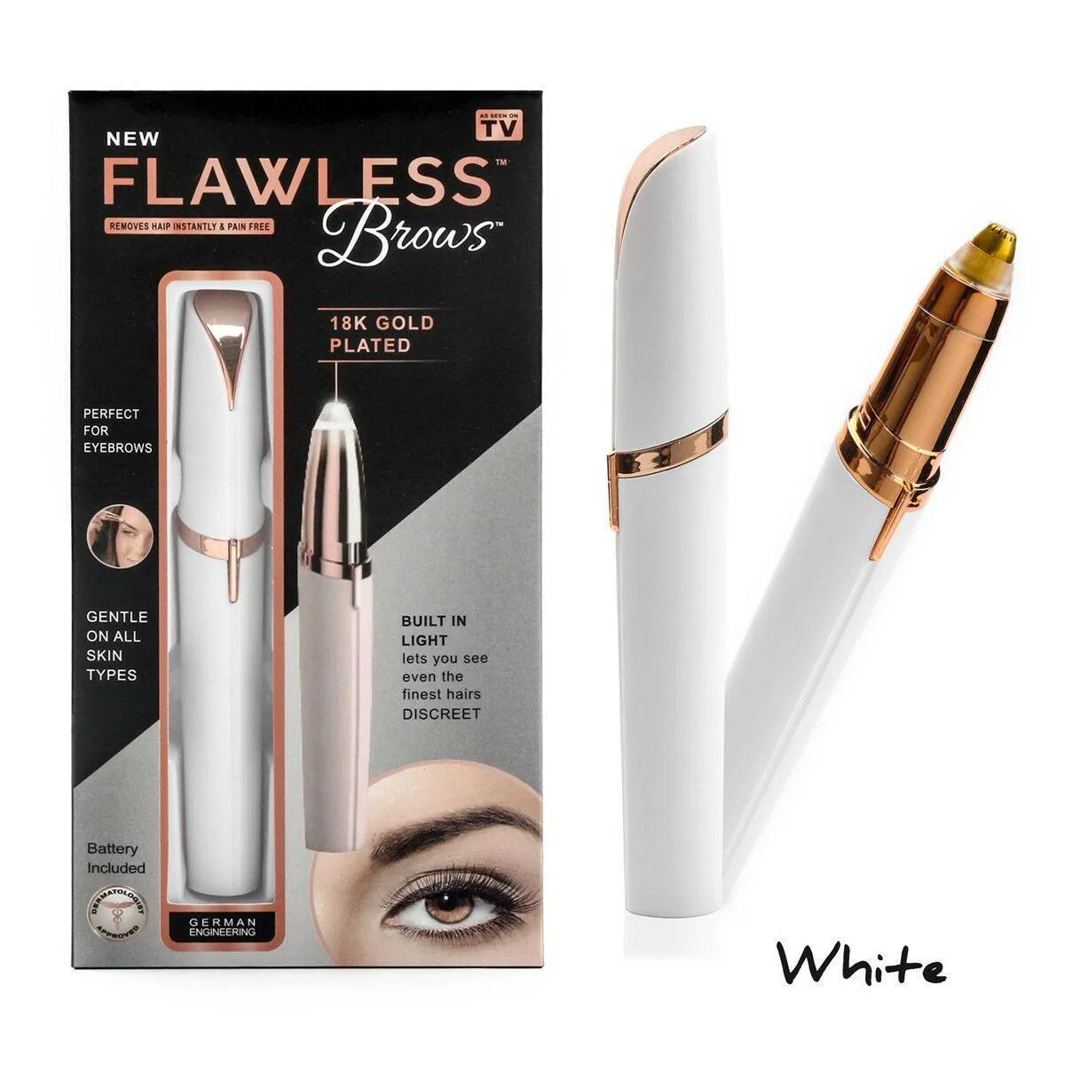 Flawless facial hair removal machine